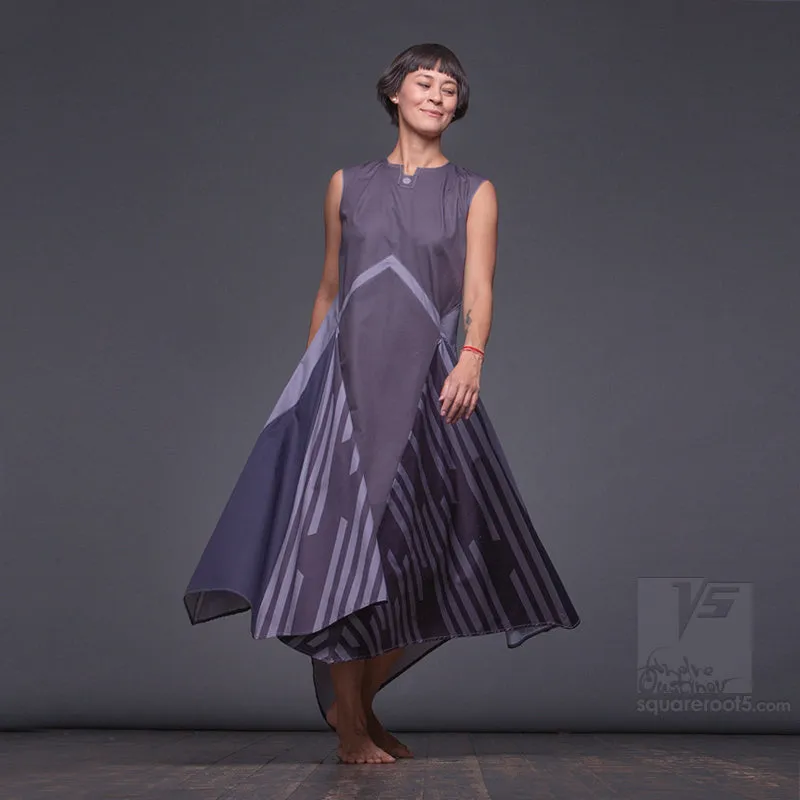 Dress "Wingbeat" model "G" Gray