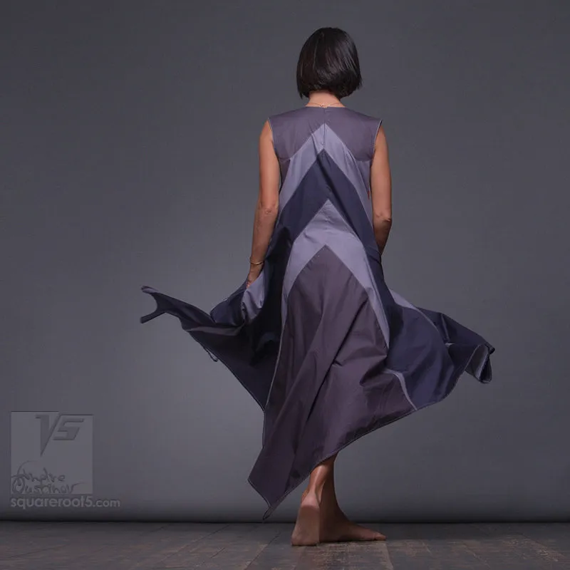Dress "Wingbeat" model "G" Gray