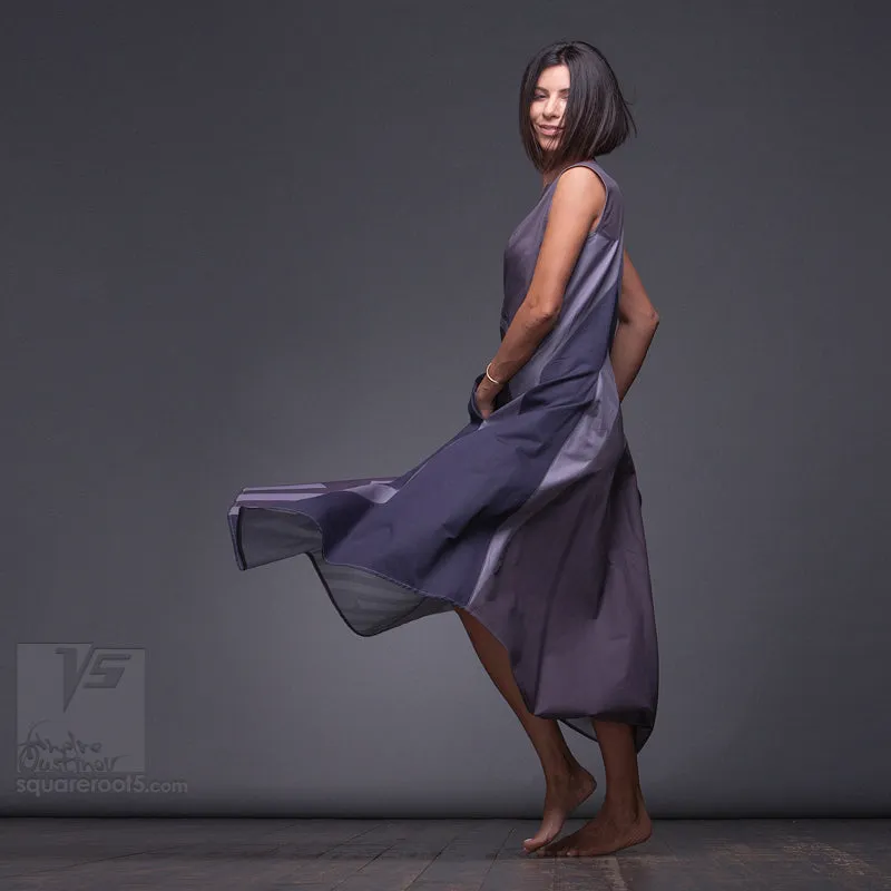 Dress "Wingbeat" model "G" Gray