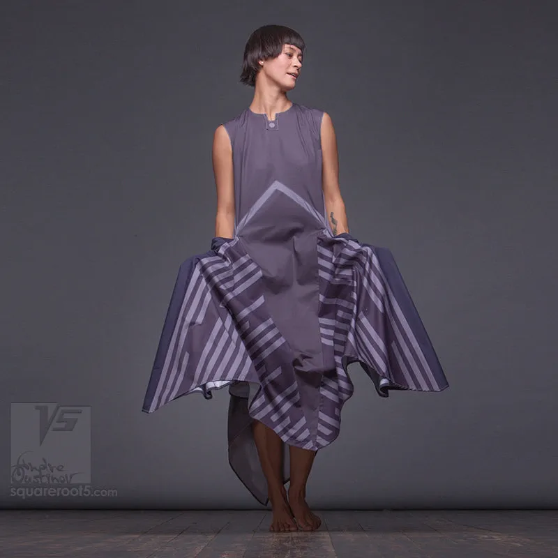Dress "Wingbeat" model "G" Gray