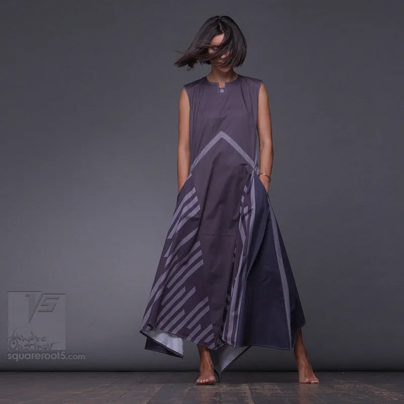 Dress "Wingbeat" model "G" Gray