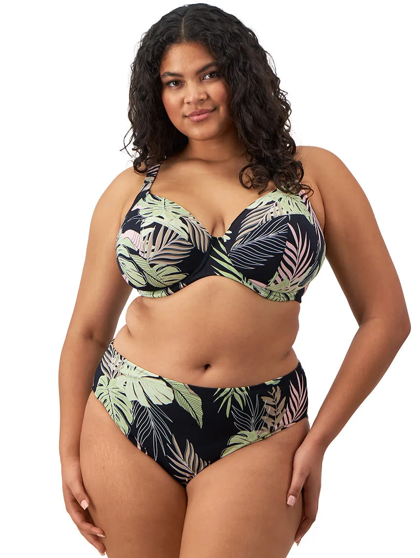 Elomi Tropical Retreat Plunge Bikini Top