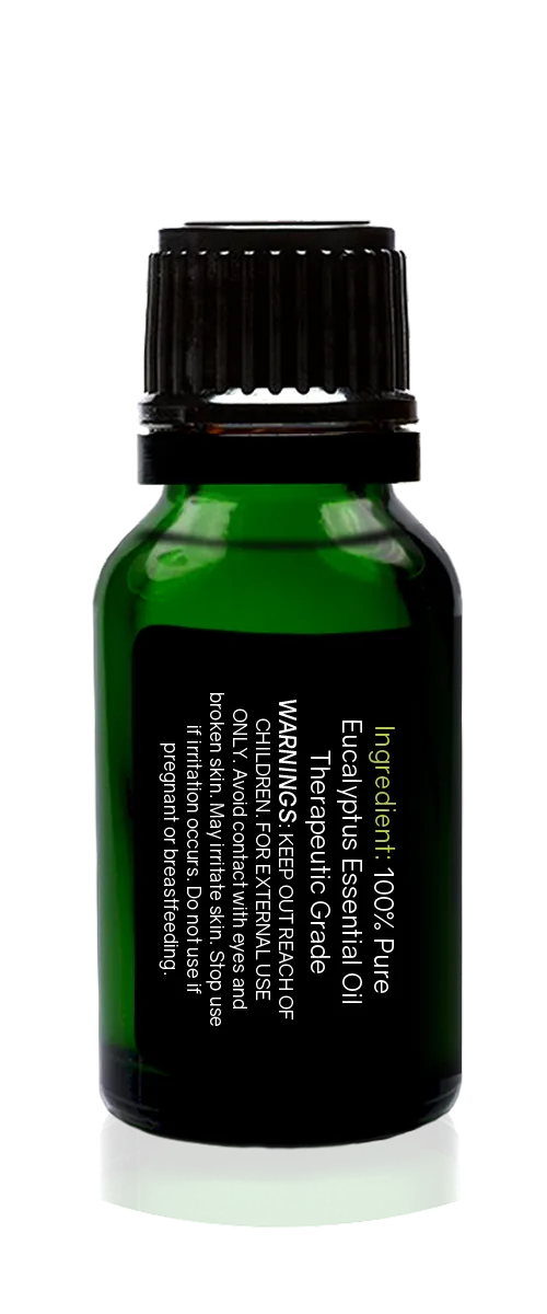 Eucalyptus Globulus Organic Essential Oil 15ml (1/2 oz)