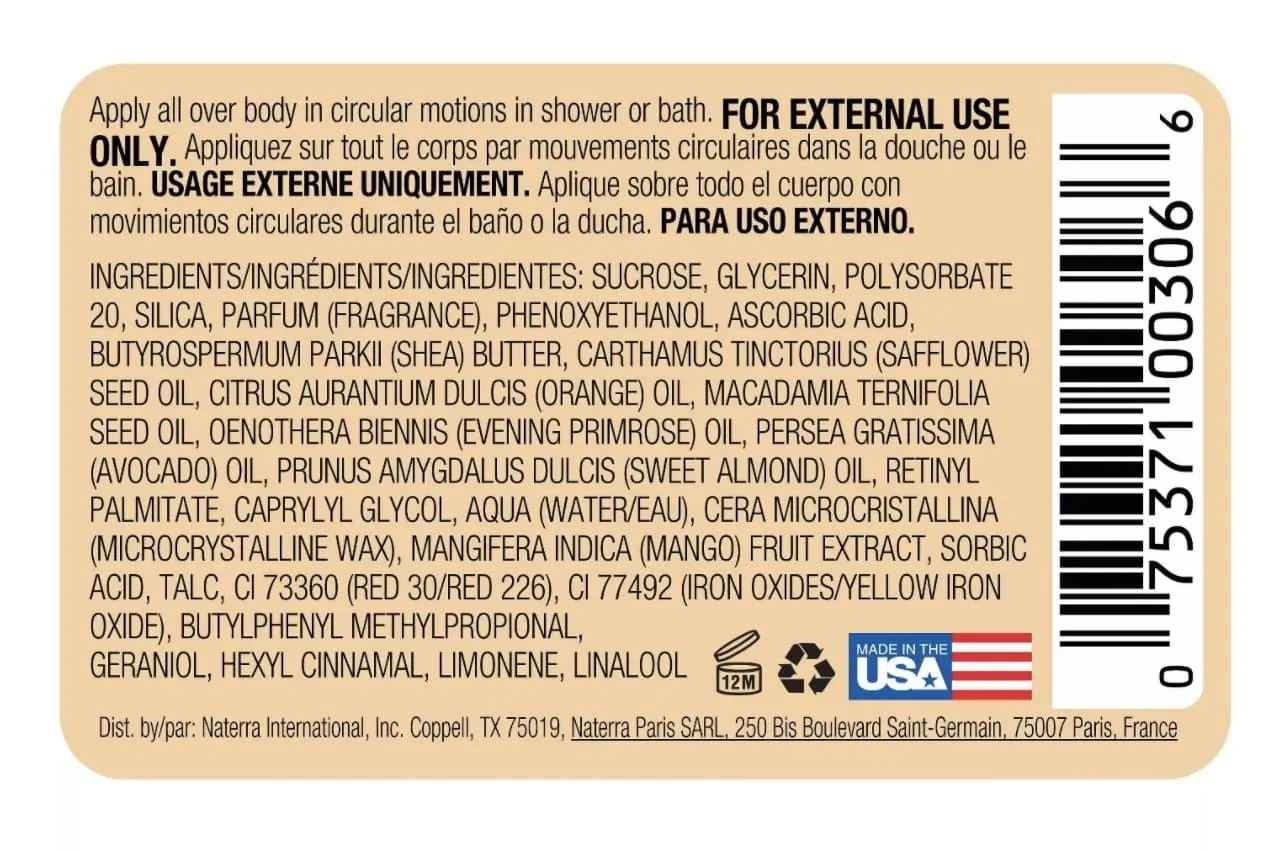 Exfoliante corporal Tree Hut Tropical Mango