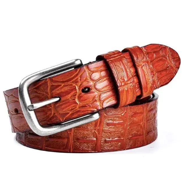 Extravagant Men's Exotic Skin Belt