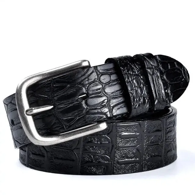 Extravagant Men's Exotic Skin Belt