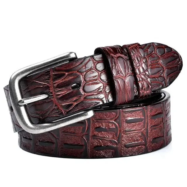 Extravagant Men's Exotic Skin Belt