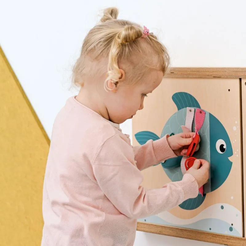 Fish Motor Skills Wall Panel