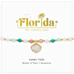 Florida Sandy Toes Bracelet