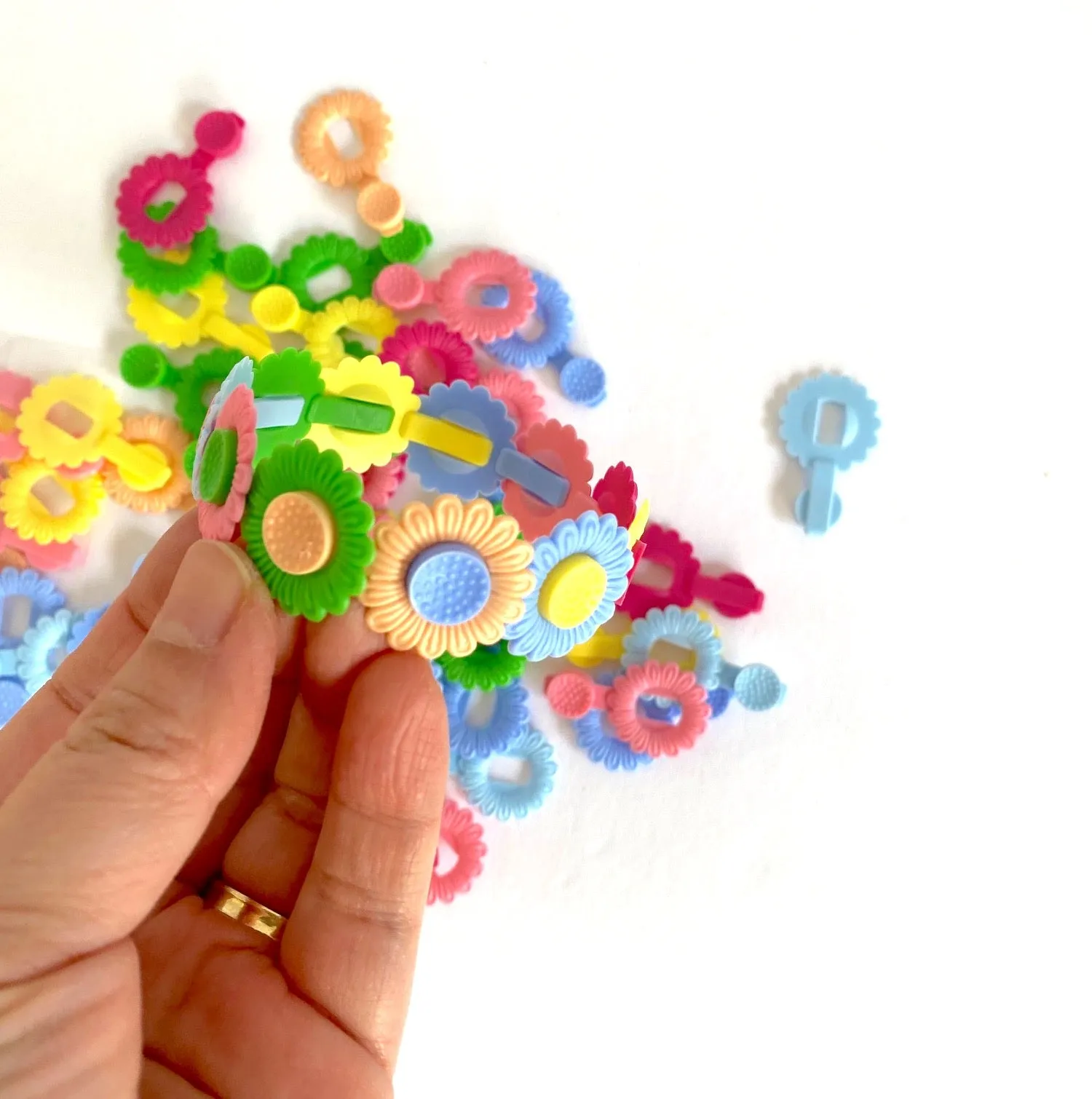 Flower connectors(new pastel)