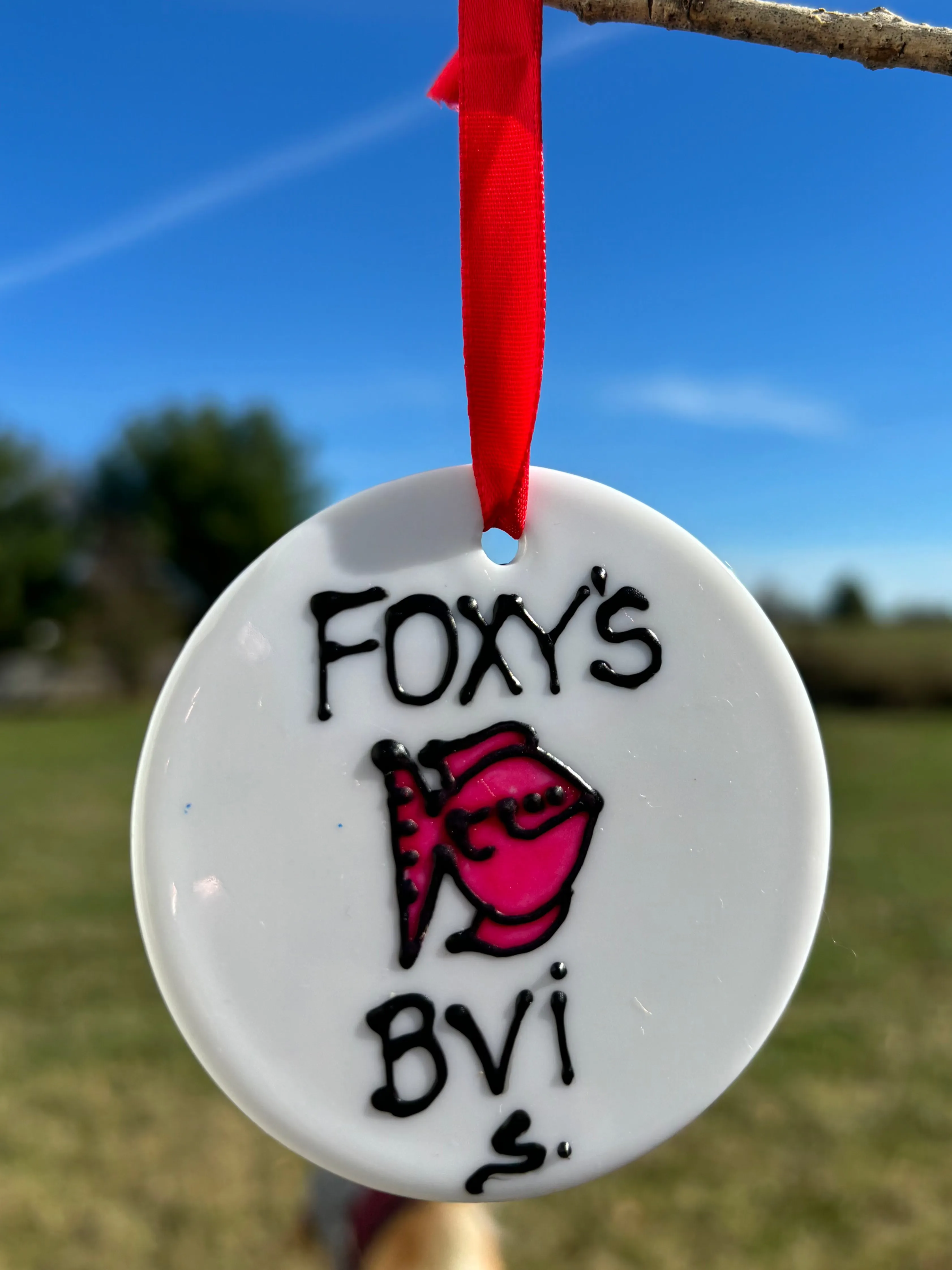 Foxy's Christmas Ornaments