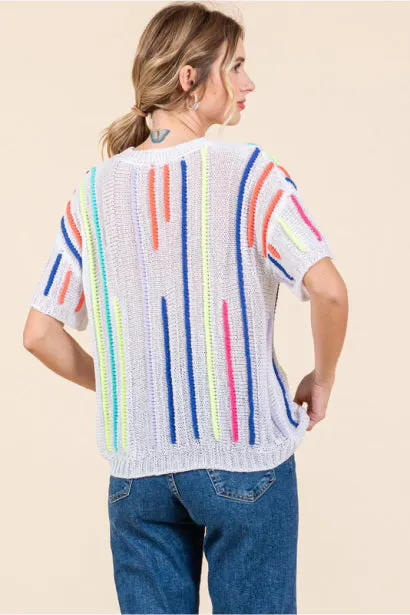 Fun In The Sun Knit Top