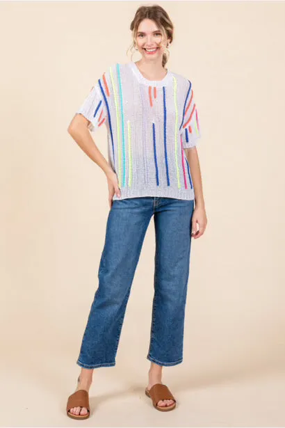 Fun In The Sun Knit Top