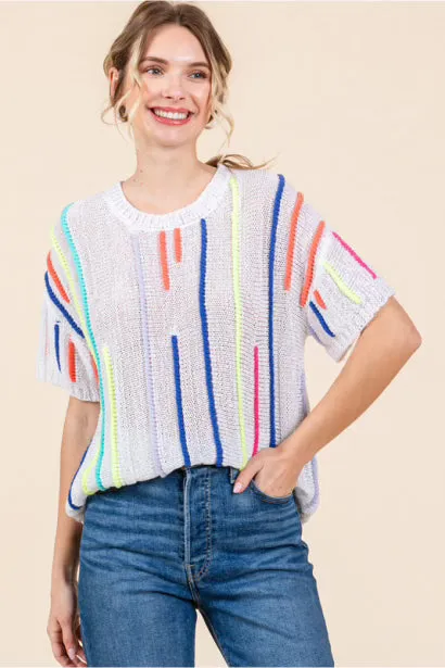 Fun In The Sun Knit Top