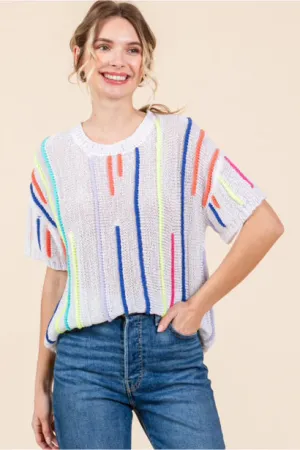Fun In The Sun Knit Top