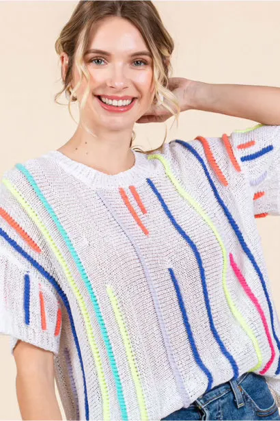 Fun In The Sun Knit Top
