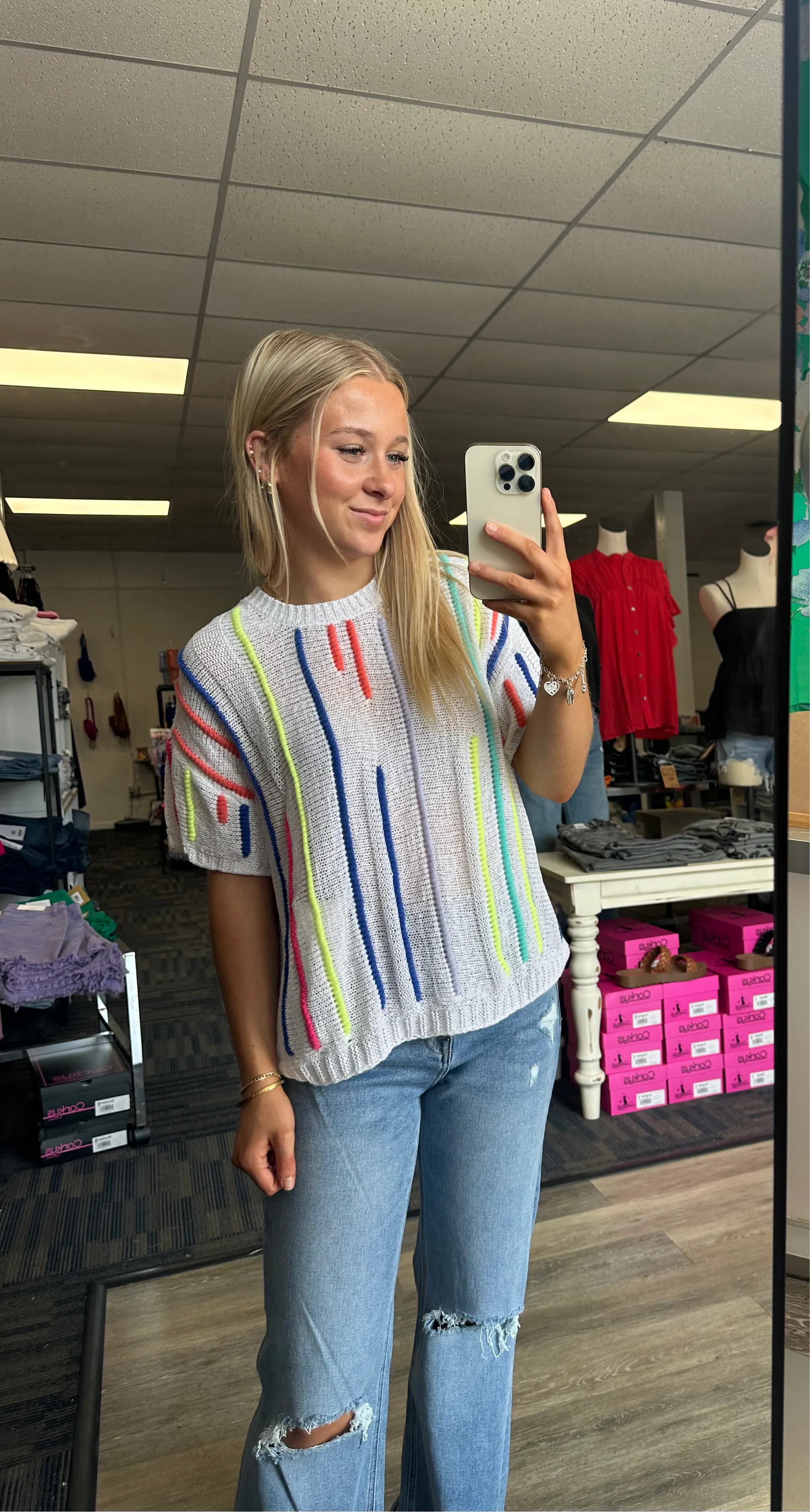 Fun In The Sun Knit Top
