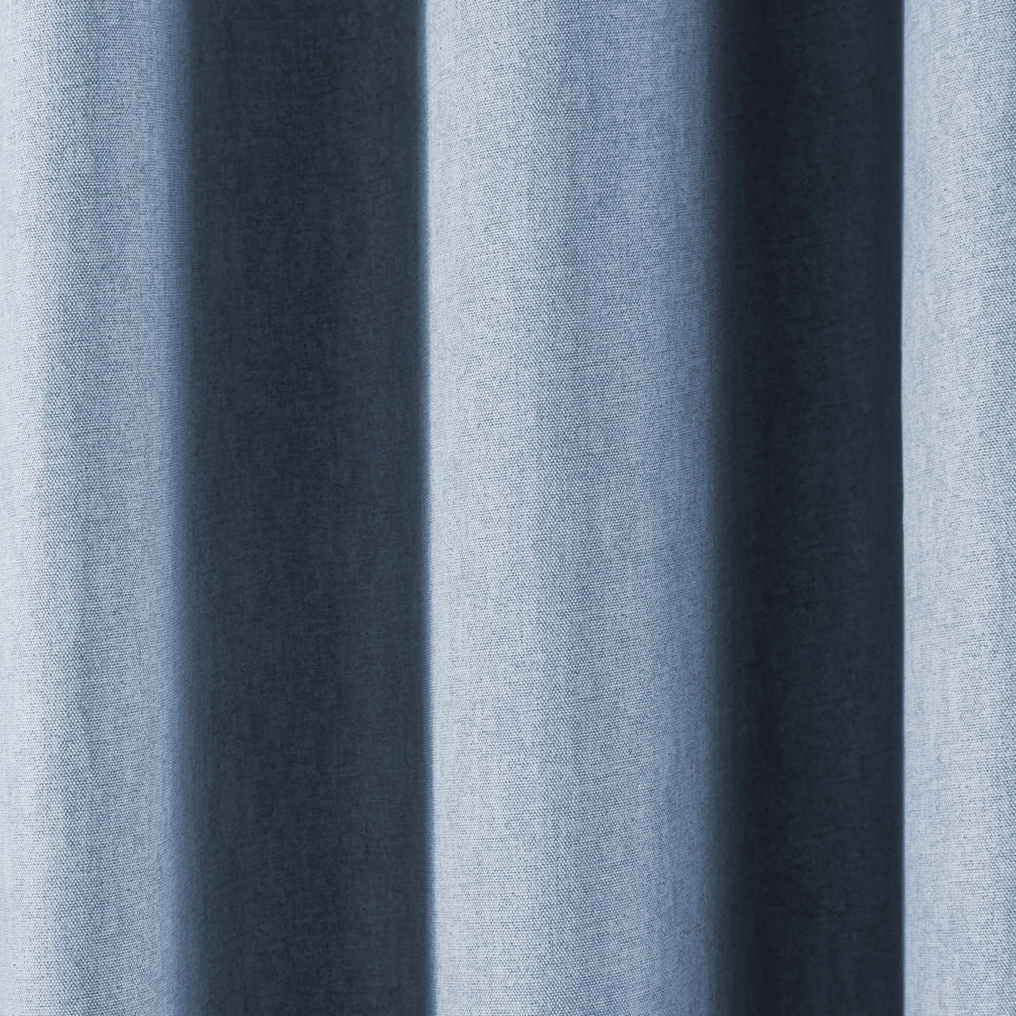 Fusion Sorbonne Eyelet Curtains  - Blue