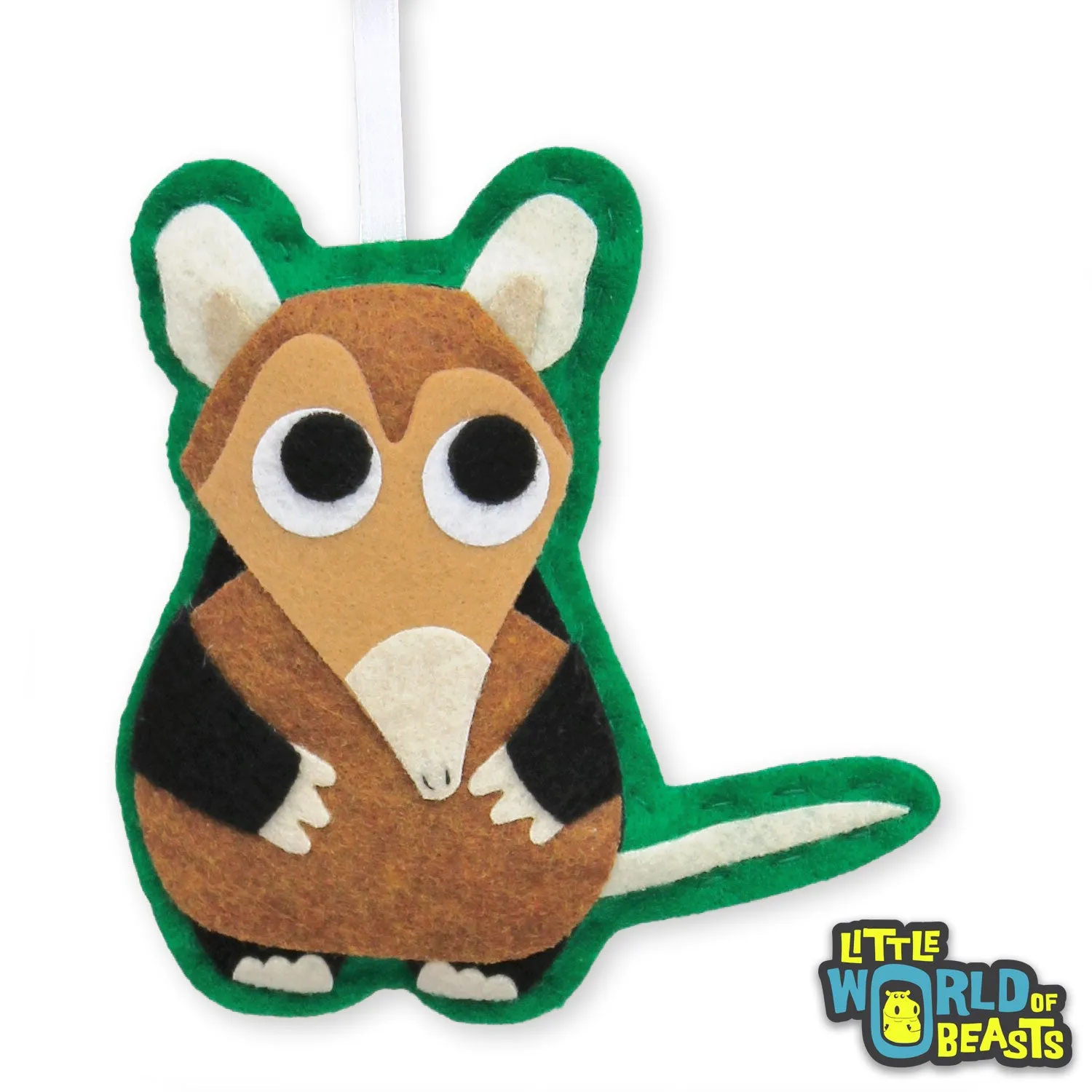 Gideon the Elephant Shrew Ornament