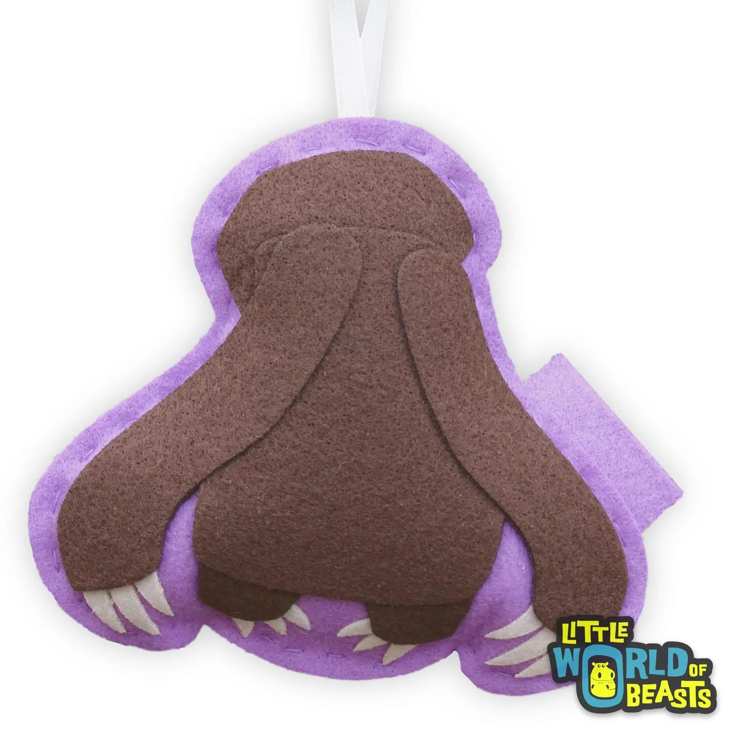 Gracie the Sloth Ornament