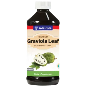 Graviola Leaf 100% Pure Extract (Soursop Leaf)(16oz)