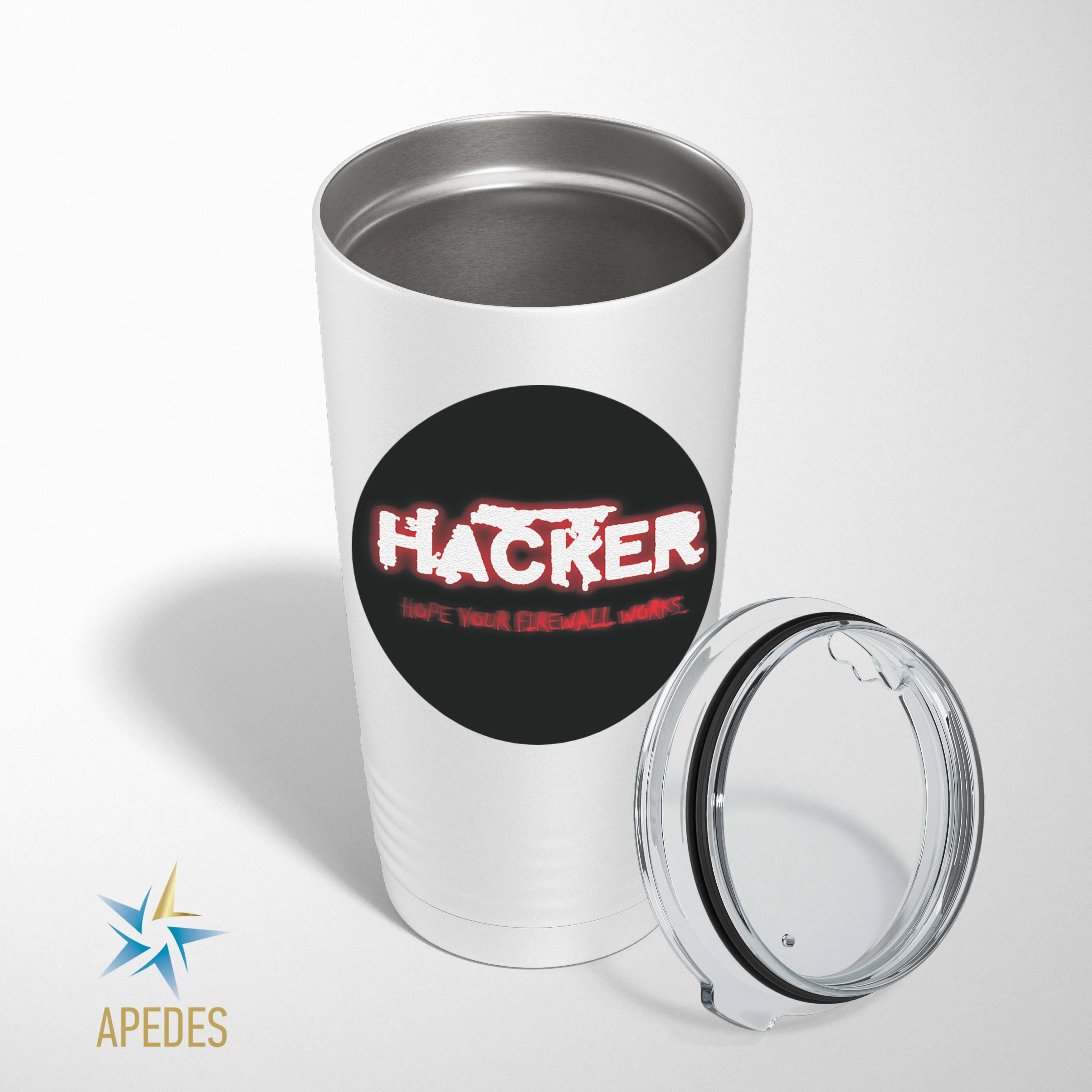 Hacker Firewall Stainless Steel Tumbler 20 OZ