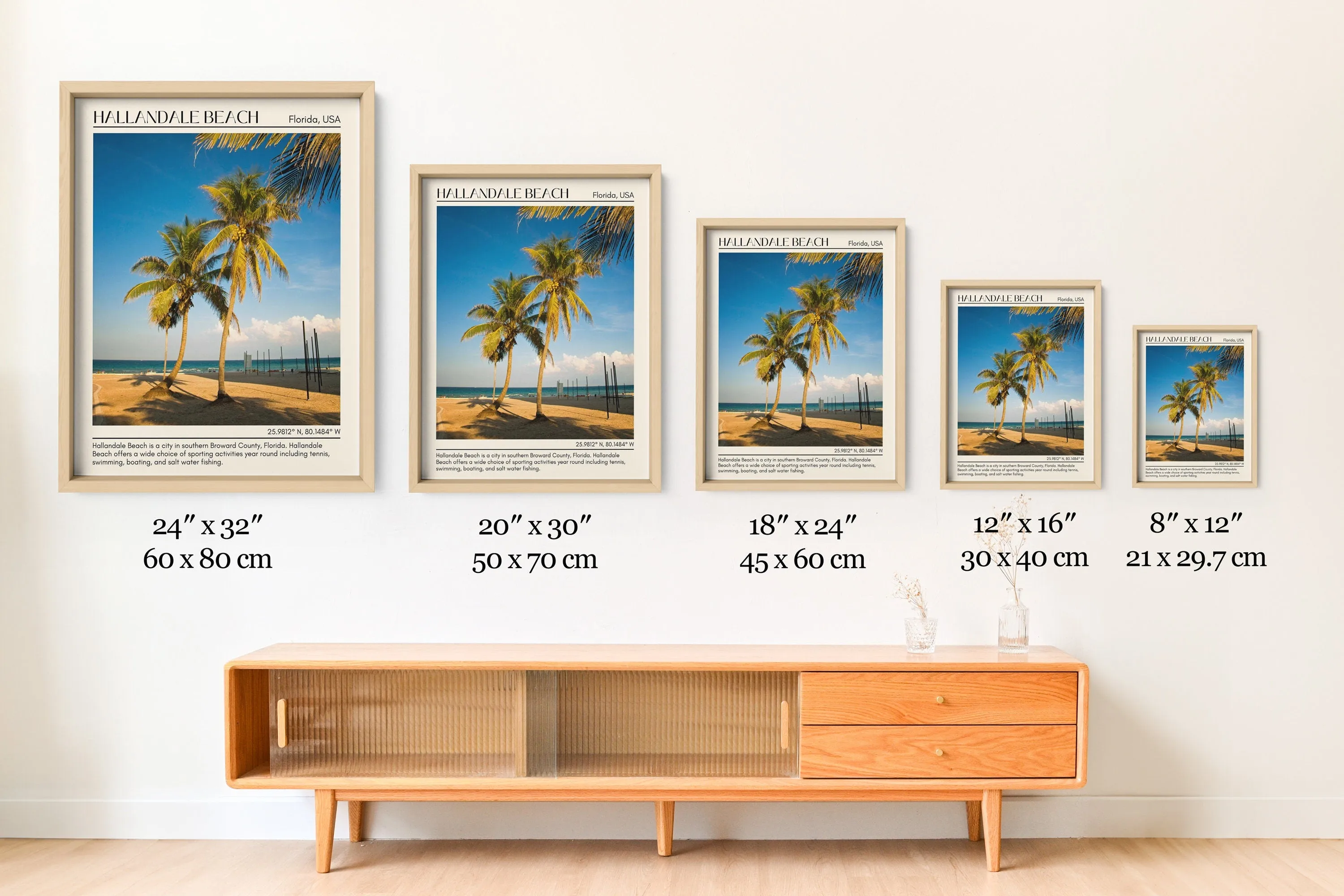 Hallandale Beach Wall Canvas, USA