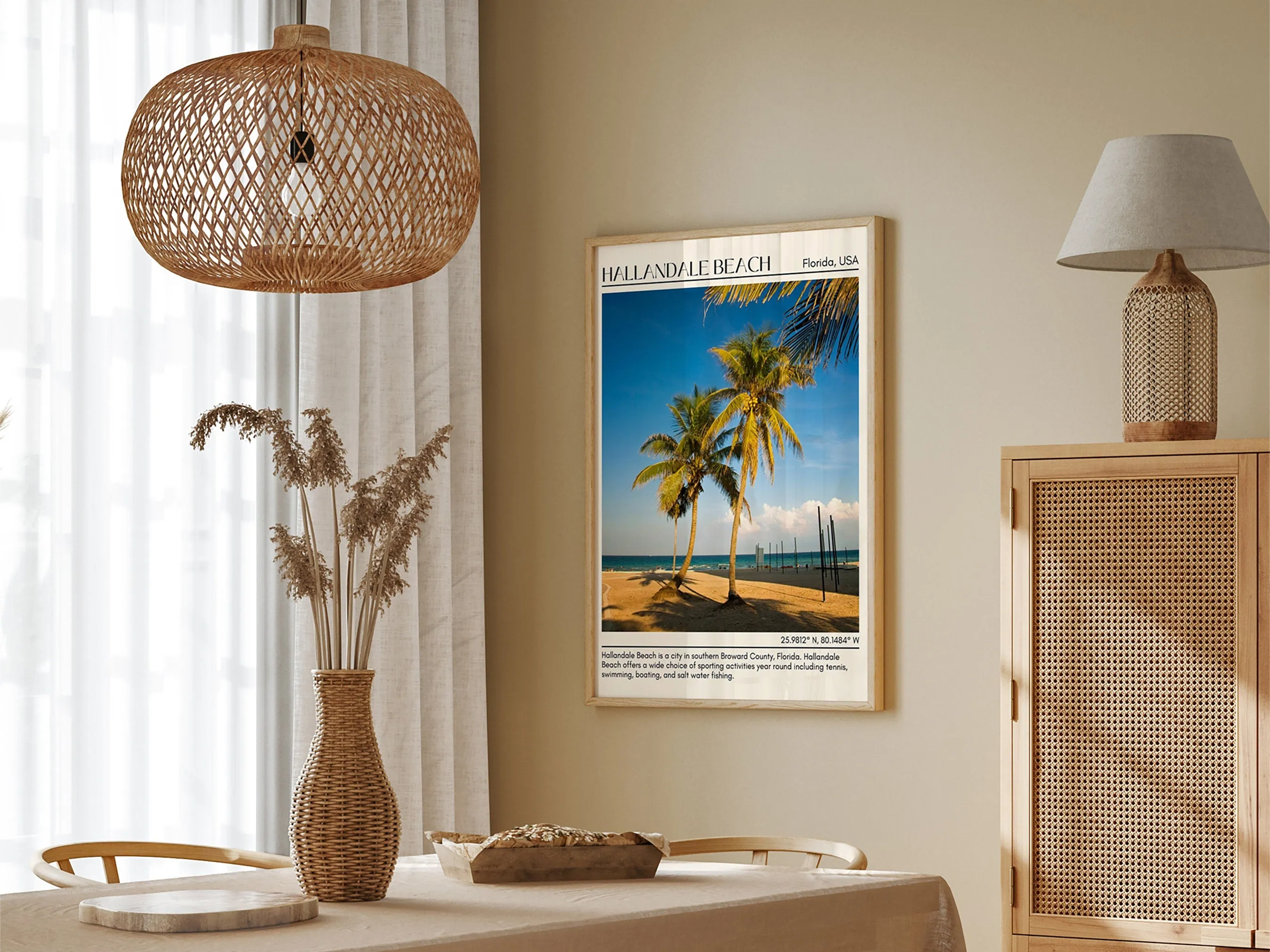 Hallandale Beach Wall Canvas, USA