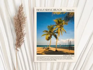 Hallandale Beach Wall Canvas, USA