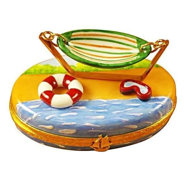 Hammock on Beach limoges box