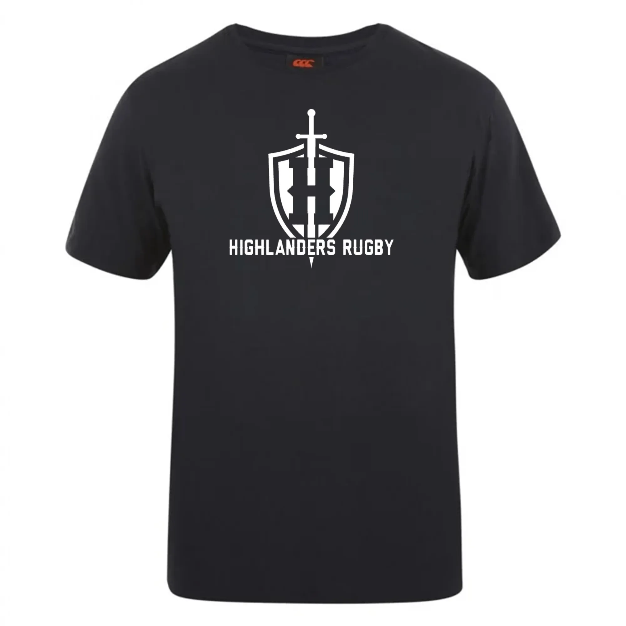 Highlanders Rugby NC Club Plain Tee by Canterbury
