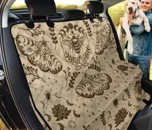 Honey Bee and Moth Car Pet Seat Cover