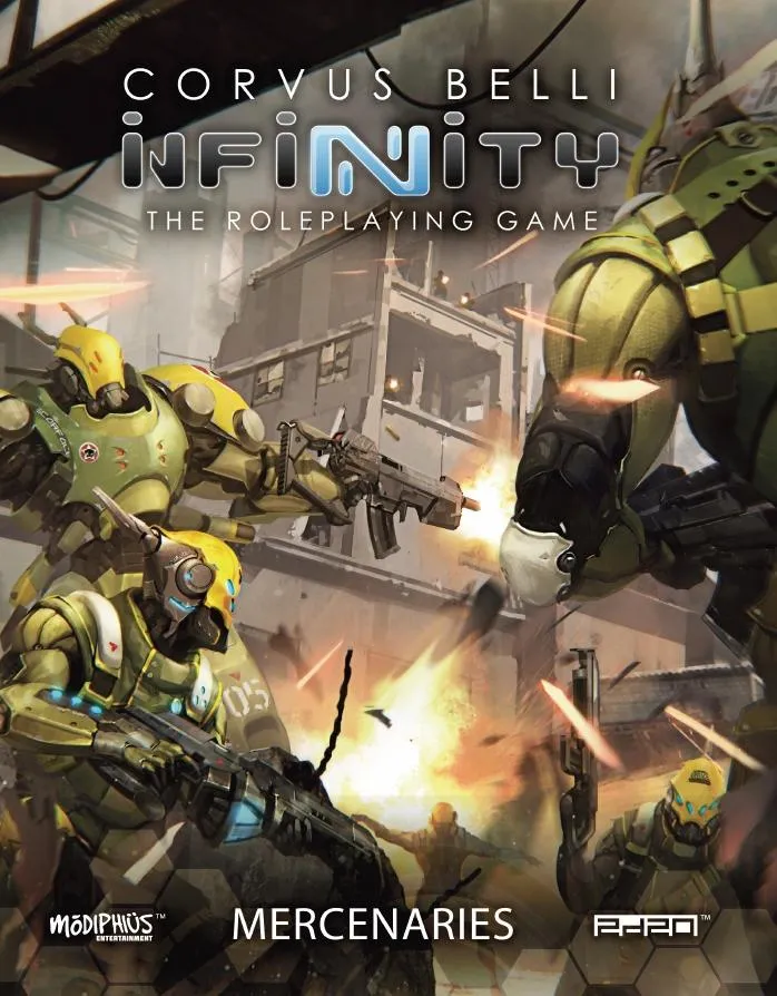 Infinity War Market: The Mercenaries Sourcebook