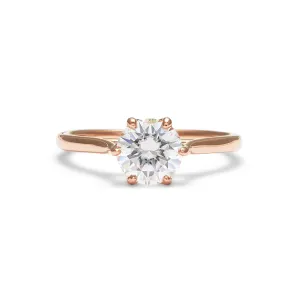 Jasmine Moissanite Engagement Ring