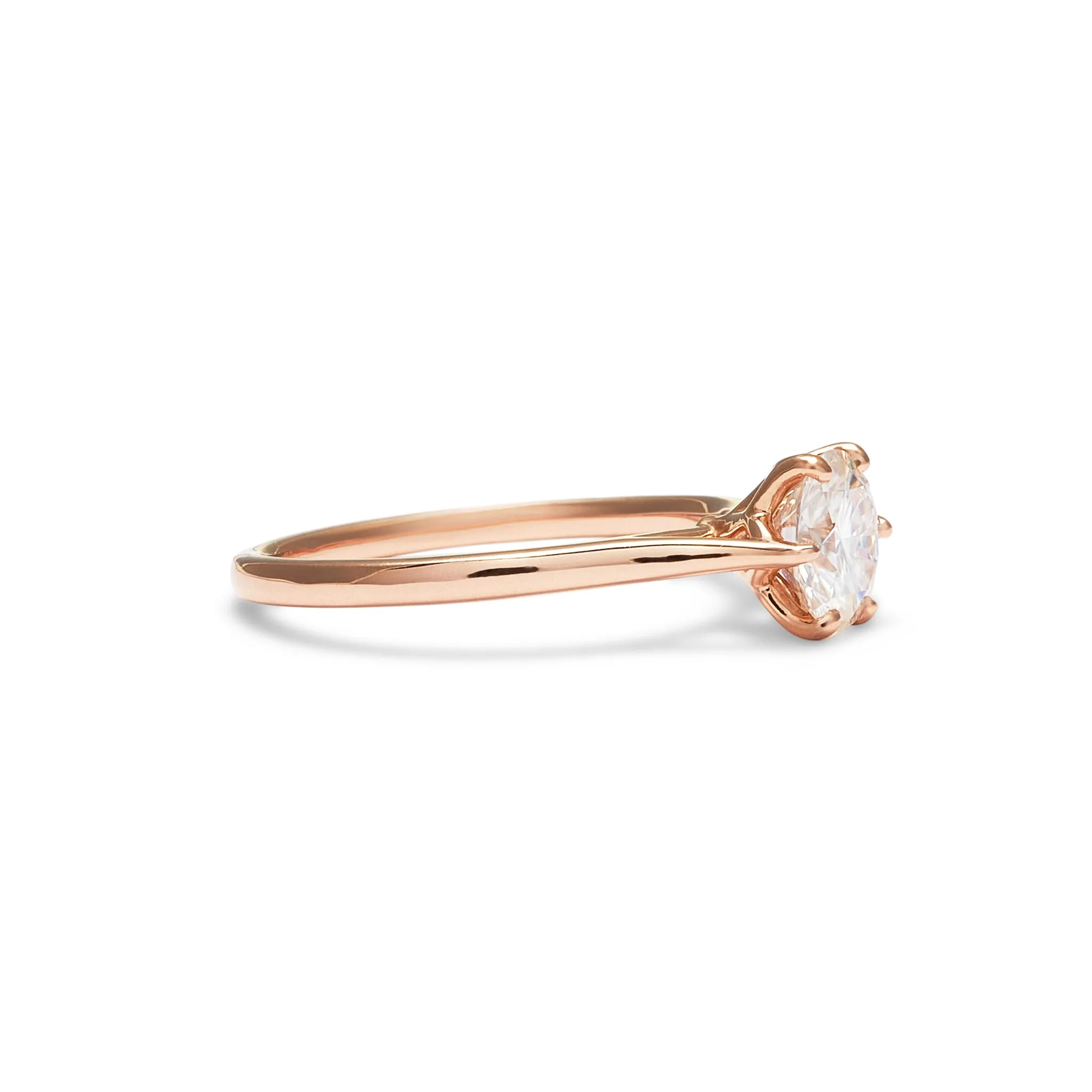Jasmine Moissanite Engagement Ring