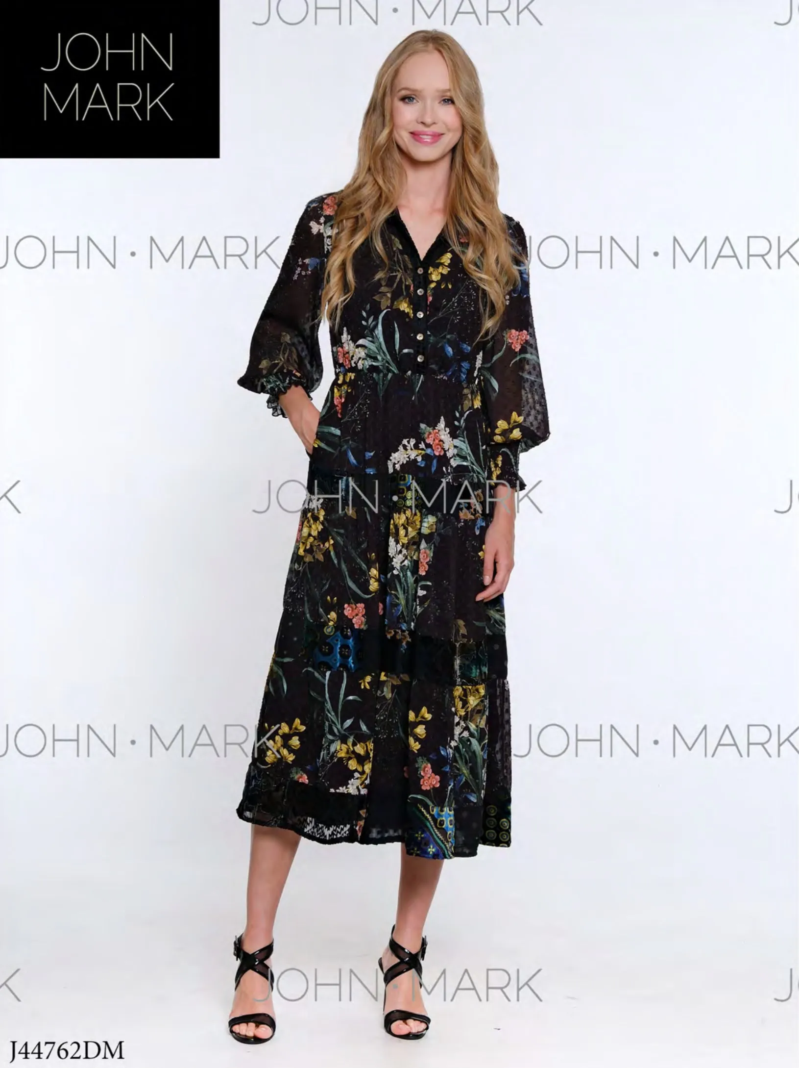 John Mark Velvet Dress