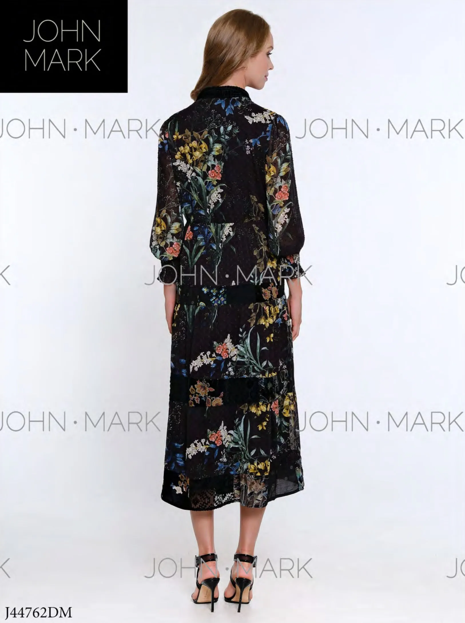John Mark Velvet Dress