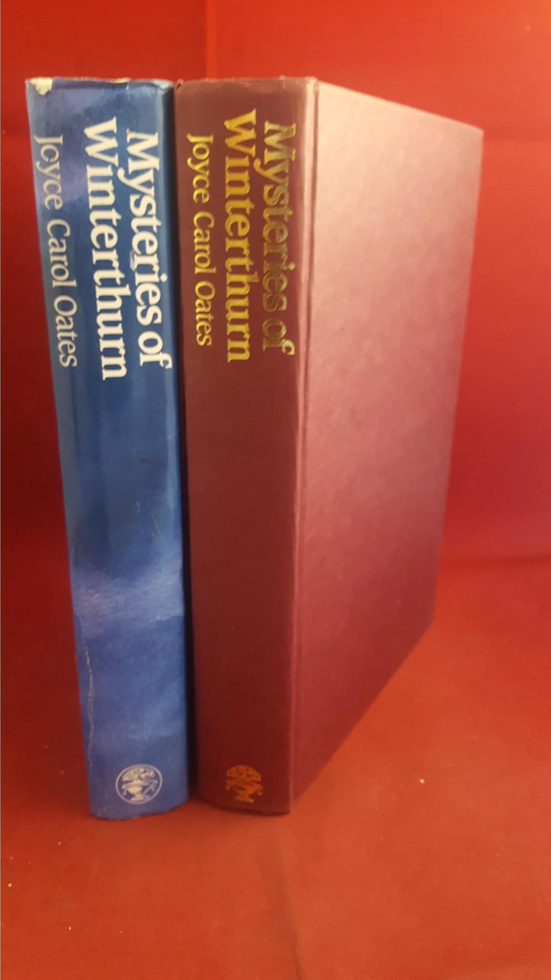 Joyce Carol Oates - Mysteries of Winterthurn, Jonathan Cape, 1984, 1st UK Edition
