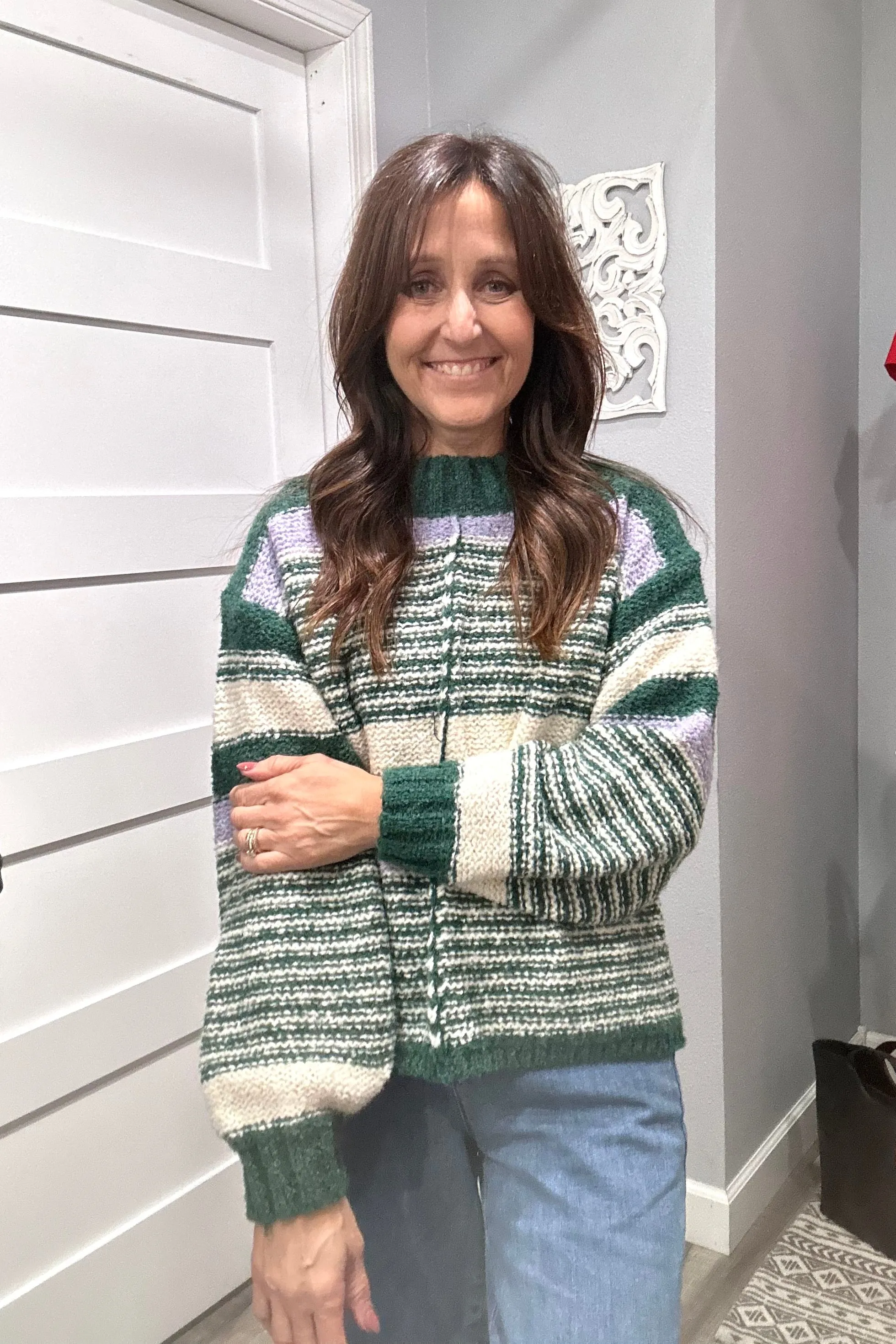 Juniper Striped Sweater