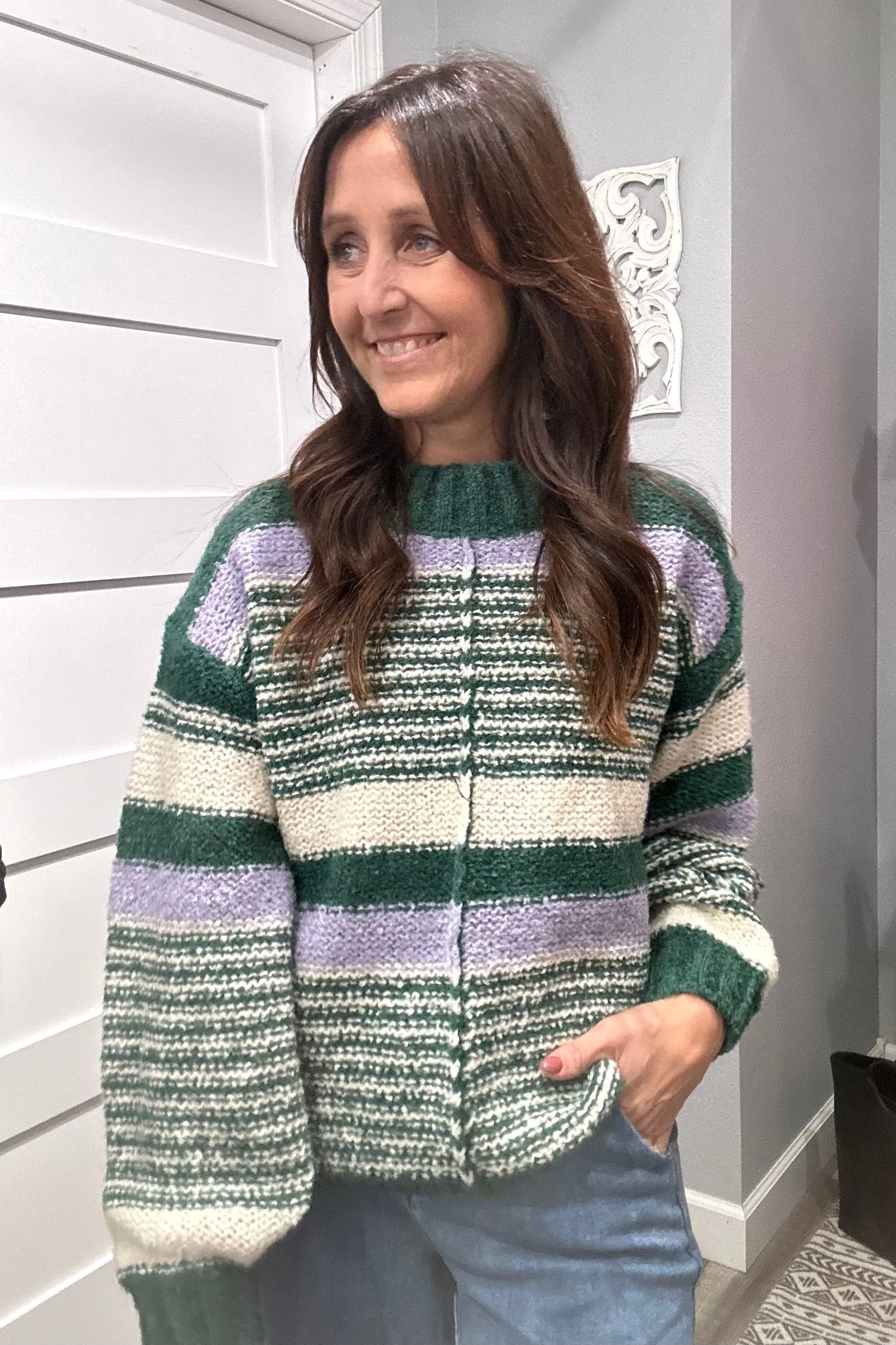 Juniper Striped Sweater