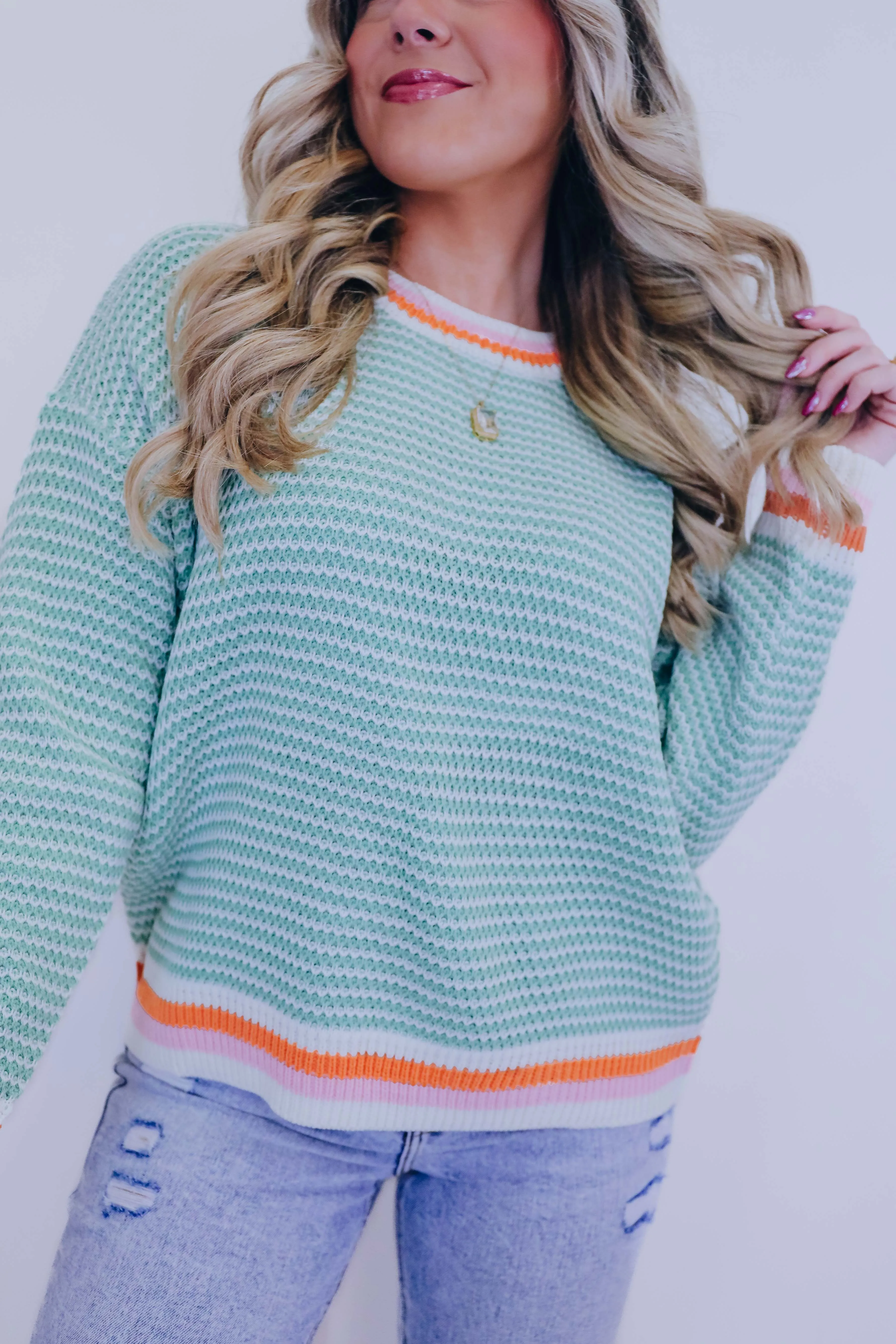 Kaleo Crew Neck Knit Sweater