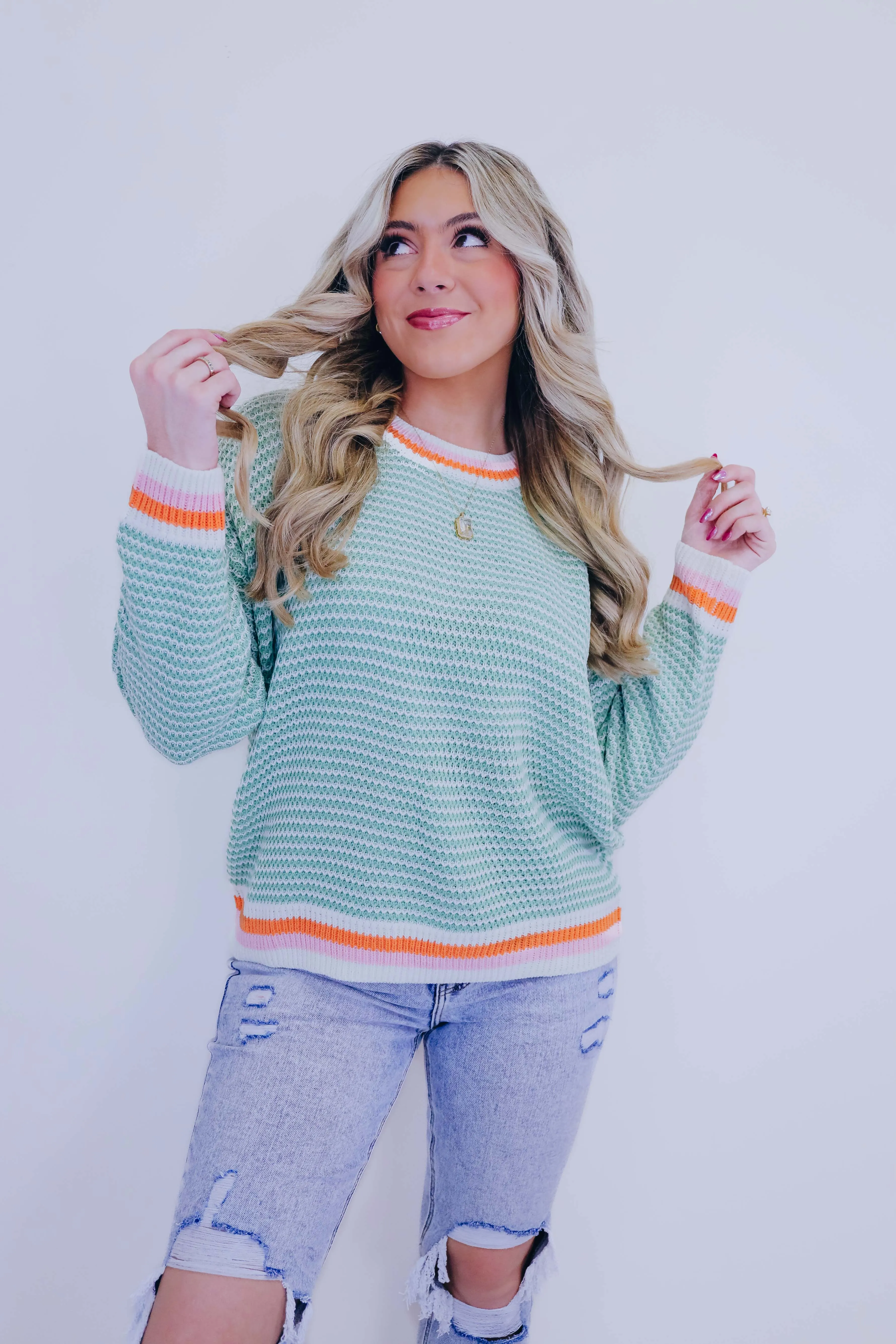 Kaleo Crew Neck Knit Sweater