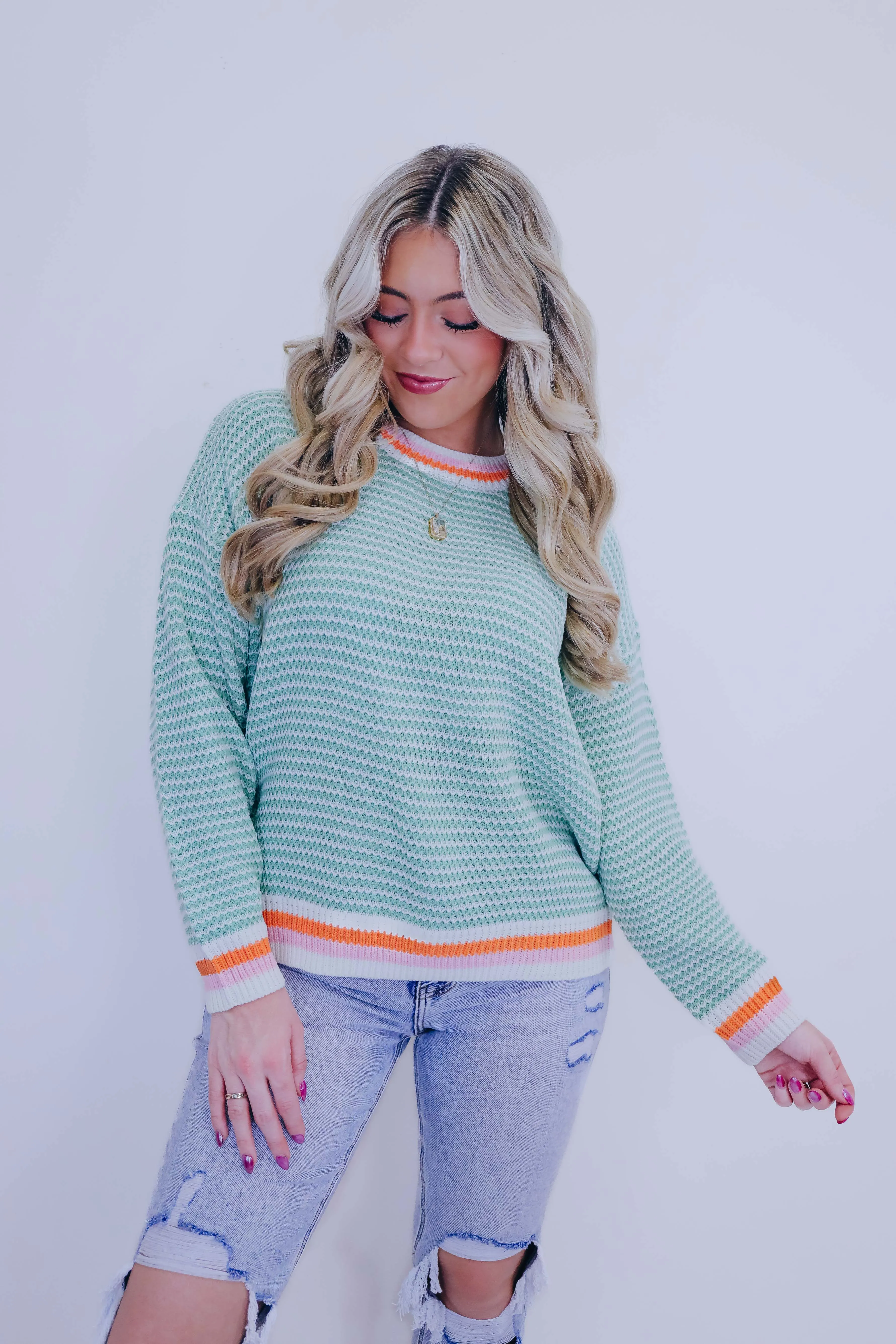 Kaleo Crew Neck Knit Sweater