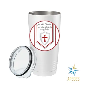 Knights Templar Stainless Steel Tumbler 20 OZ