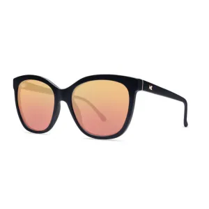 Knockaround Sunglasses - Deja Views - Black/Rose Gold
