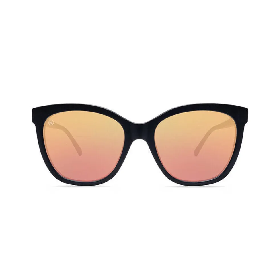 Knockaround Sunglasses - Deja Views - Black/Rose Gold