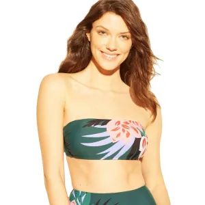 Kona Sol Women's Tropical Bandeau Bikini Top