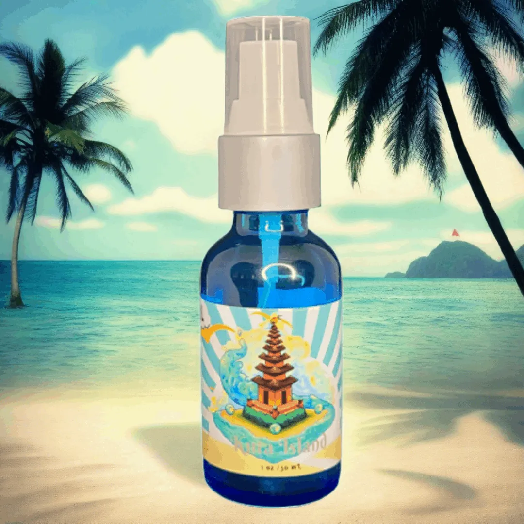 Kuta Island - Beard Oil - Fresh Green Tea Earthy Cloves Sweet Mango (retired)