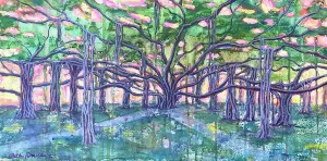 Lahaina Banyan  - Art Print
