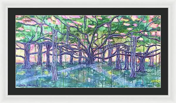 Lahaina Banyan  - Framed Print